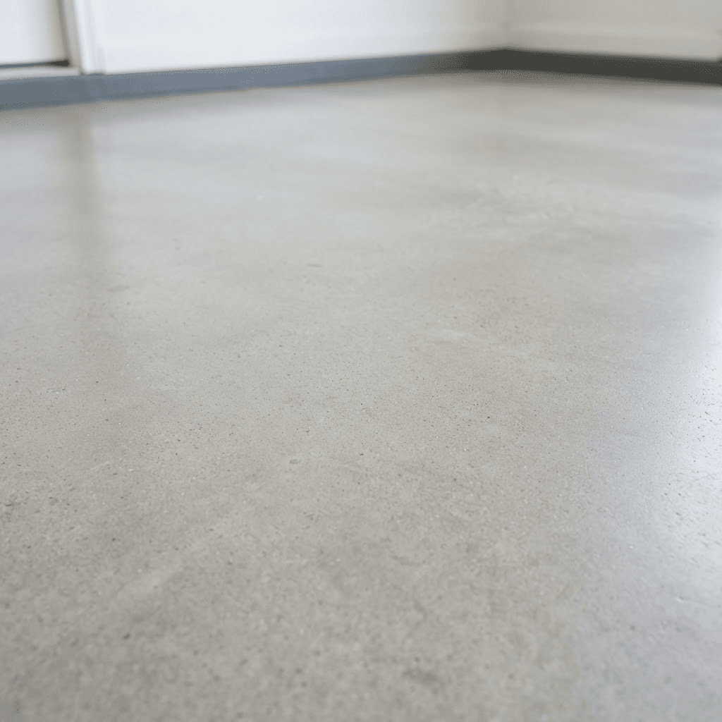 Densified & Protected Concrete garage floor finish